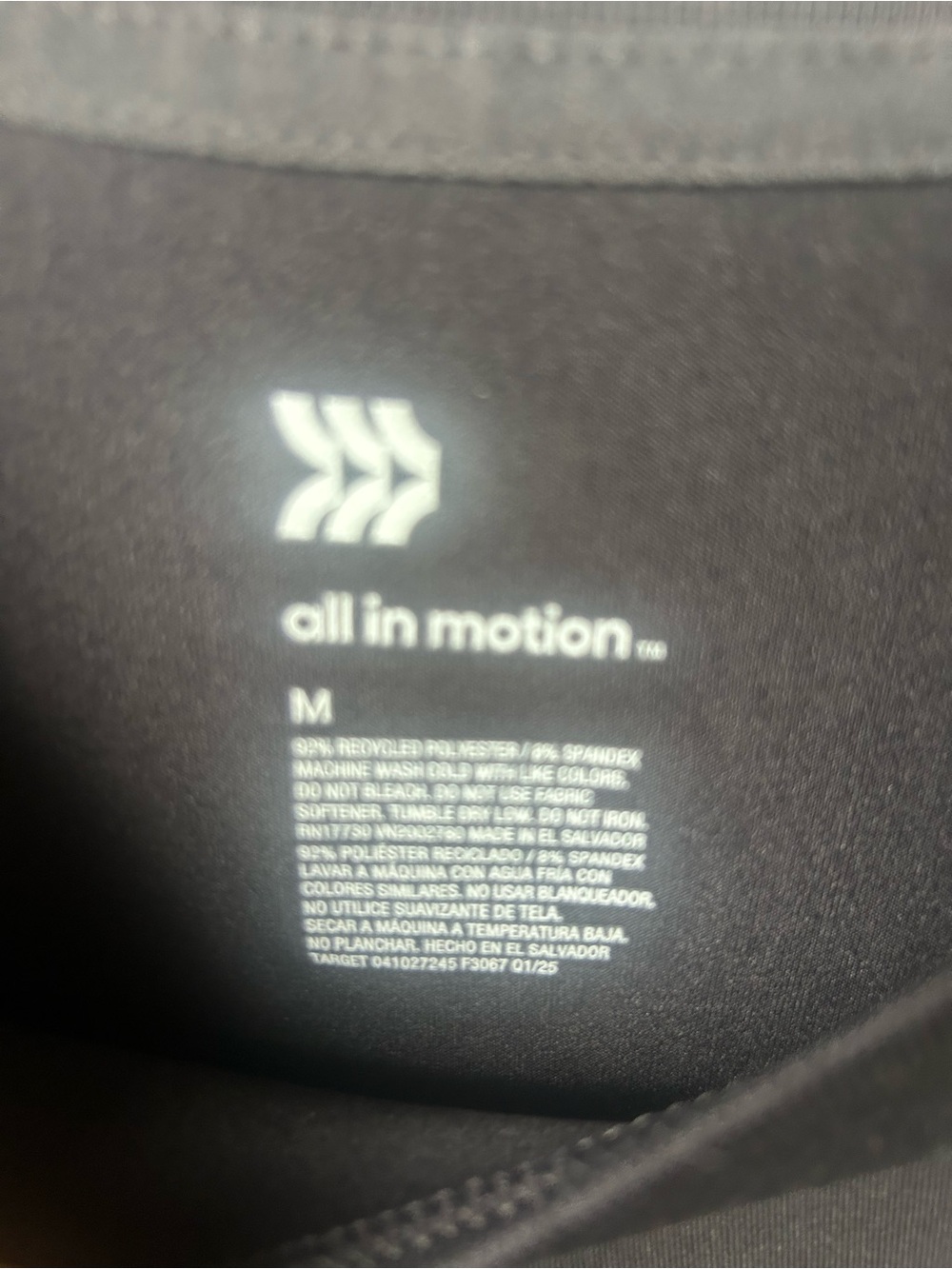 all in motion Black Crewneck Long-Sleeve Sweater - Picture 4 of 4